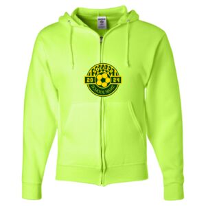 Unisex NuBlend® Full-Zip Hooded Sweatshirt Thumbnail