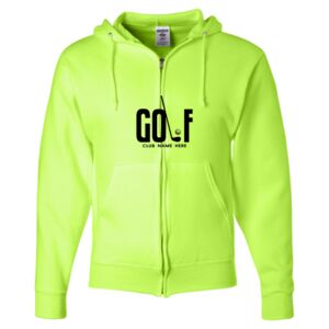 Unisex NuBlend® Full-Zip Hooded Sweatshirt Thumbnail