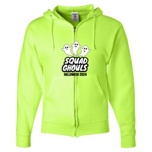 Unisex NuBlend® Full-Zip Hooded Sweatshirt Thumbnail