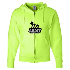 Unisex NuBlend® Full-Zip Hooded Sweatshirt Thumbnail