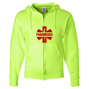 Unisex NuBlend® Full-Zip Hooded Sweatshirt Thumbnail