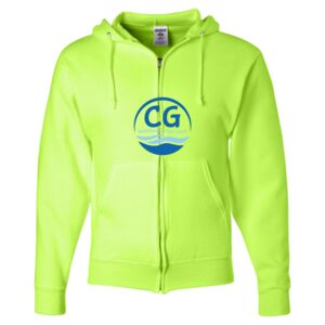 Unisex NuBlend® Full-Zip Hooded Sweatshirt Thumbnail