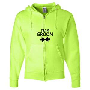 Unisex NuBlend® Full-Zip Hooded Sweatshirt Thumbnail