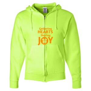 Unisex NuBlend® Full-Zip Hooded Sweatshirt Thumbnail