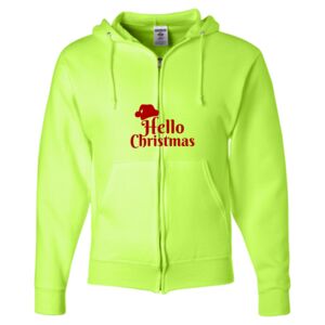 Unisex NuBlend® Full-Zip Hooded Sweatshirt Thumbnail
