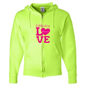 Unisex NuBlend® Full-Zip Hooded Sweatshirt Thumbnail