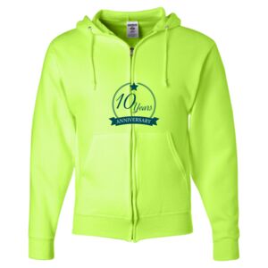 Unisex NuBlend® Full-Zip Hooded Sweatshirt Thumbnail