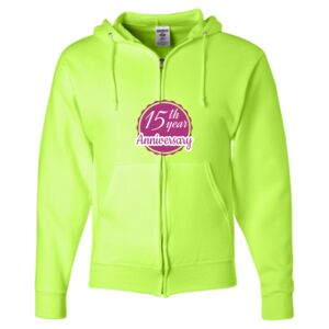 Unisex NuBlend® Full-Zip Hooded Sweatshirt Thumbnail