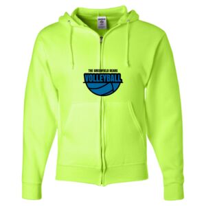 Unisex NuBlend® Full-Zip Hooded Sweatshirt Thumbnail