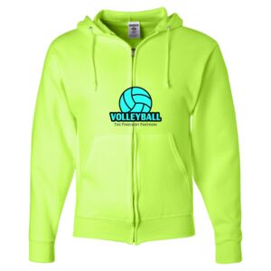 Unisex NuBlend® Full-Zip Hooded Sweatshirt Thumbnail