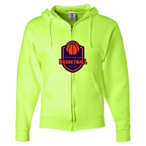 Unisex NuBlend® Full-Zip Hooded Sweatshirt Thumbnail