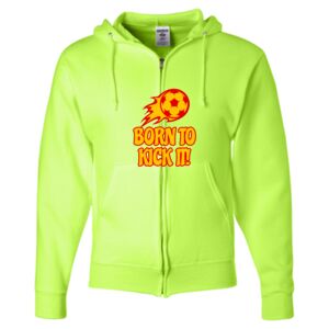 Unisex NuBlend® Full-Zip Hooded Sweatshirt Thumbnail