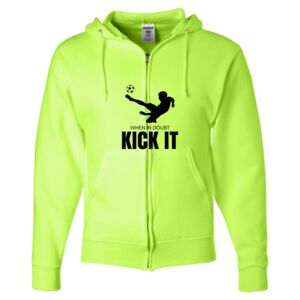 Unisex NuBlend® Full-Zip Hooded Sweatshirt Thumbnail