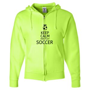 Unisex NuBlend® Full-Zip Hooded Sweatshirt Thumbnail