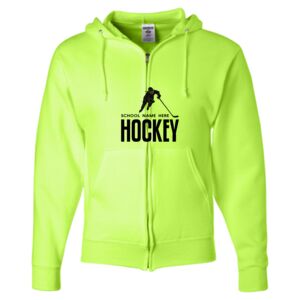 Unisex NuBlend® Full-Zip Hooded Sweatshirt Thumbnail