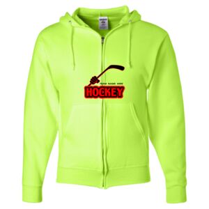 Unisex NuBlend® Full-Zip Hooded Sweatshirt Thumbnail