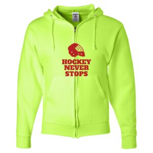 Unisex NuBlend® Full-Zip Hooded Sweatshirt Thumbnail