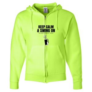Unisex NuBlend® Full-Zip Hooded Sweatshirt Thumbnail