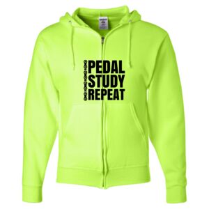 Unisex NuBlend® Full-Zip Hooded Sweatshirt Thumbnail