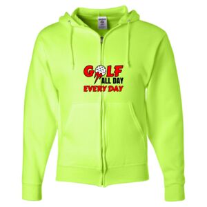 Unisex NuBlend® Full-Zip Hooded Sweatshirt Thumbnail