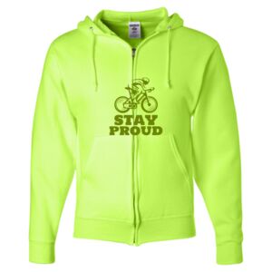 Unisex NuBlend® Full-Zip Hooded Sweatshirt Thumbnail