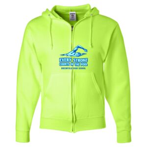 Unisex NuBlend® Full-Zip Hooded Sweatshirt Thumbnail