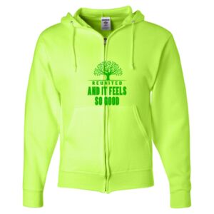 Unisex NuBlend® Full-Zip Hooded Sweatshirt Thumbnail