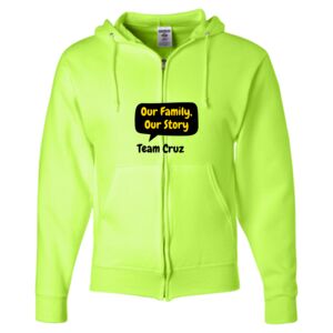 Unisex NuBlend® Full-Zip Hooded Sweatshirt Thumbnail