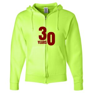 Unisex NuBlend® Full-Zip Hooded Sweatshirt Thumbnail