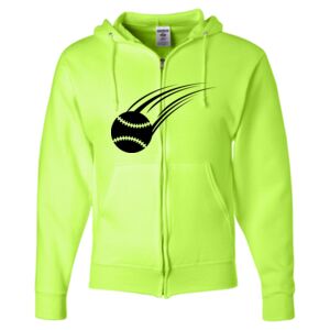 Unisex NuBlend® Full-Zip Hooded Sweatshirt Thumbnail