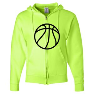Unisex NuBlend® Full-Zip Hooded Sweatshirt Thumbnail