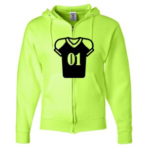 Unisex NuBlend® Full-Zip Hooded Sweatshirt Thumbnail