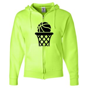Unisex NuBlend® Full-Zip Hooded Sweatshirt Thumbnail