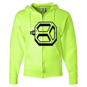 Unisex NuBlend® Full-Zip Hooded Sweatshirt Thumbnail