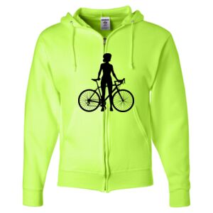 Unisex NuBlend® Full-Zip Hooded Sweatshirt Thumbnail