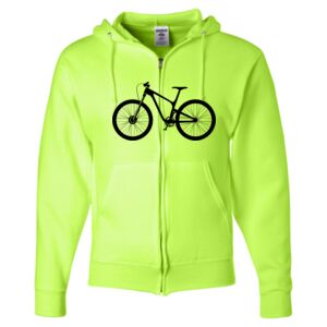 Unisex NuBlend® Full-Zip Hooded Sweatshirt Thumbnail