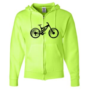 Unisex NuBlend® Full-Zip Hooded Sweatshirt Thumbnail