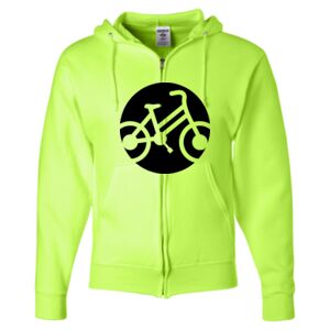 Unisex NuBlend® Full-Zip Hooded Sweatshirt Thumbnail