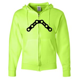 Unisex NuBlend® Full-Zip Hooded Sweatshirt Thumbnail