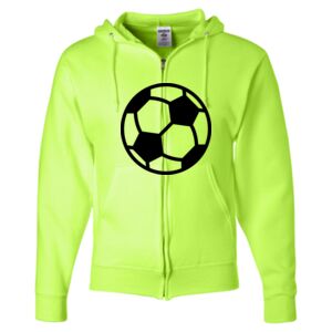 Unisex NuBlend® Full-Zip Hooded Sweatshirt Thumbnail