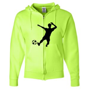 Unisex NuBlend® Full-Zip Hooded Sweatshirt Thumbnail