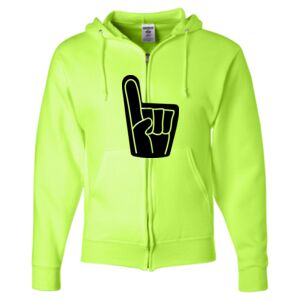Unisex NuBlend® Full-Zip Hooded Sweatshirt Thumbnail