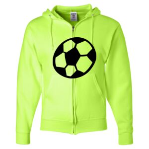 Unisex NuBlend® Full-Zip Hooded Sweatshirt Thumbnail