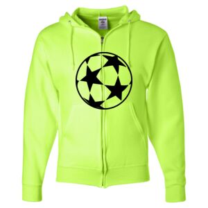 Unisex NuBlend® Full-Zip Hooded Sweatshirt Thumbnail