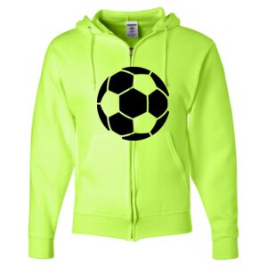 Unisex NuBlend® Full-Zip Hooded Sweatshirt Thumbnail
