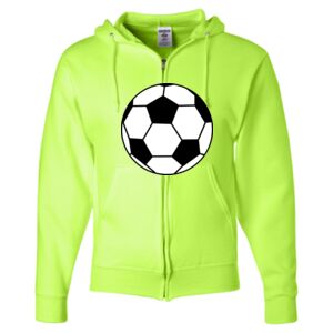 Unisex NuBlend® Full-Zip Hooded Sweatshirt Thumbnail