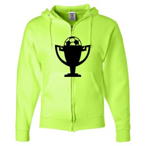 Unisex NuBlend® Full-Zip Hooded Sweatshirt Thumbnail