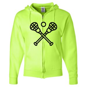 Unisex NuBlend® Full-Zip Hooded Sweatshirt Thumbnail