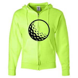 Unisex NuBlend® Full-Zip Hooded Sweatshirt Thumbnail
