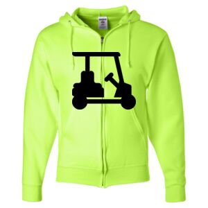 Unisex NuBlend® Full-Zip Hooded Sweatshirt Thumbnail